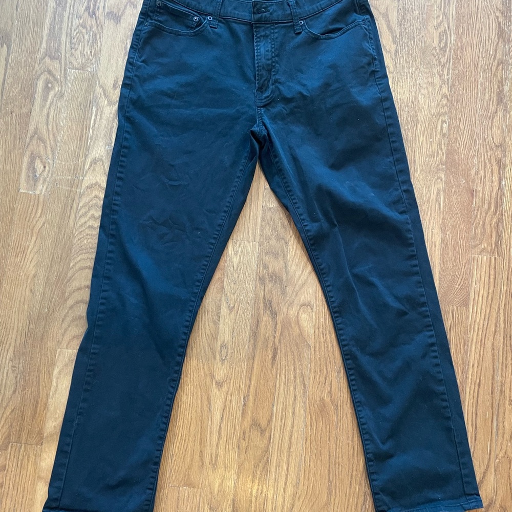 Lucky Brand Men's Black Straight Jeans